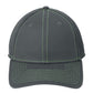 Unisex Stretch Mesh Stitch Cap - NE1120 - Graphite/ Cyber Green