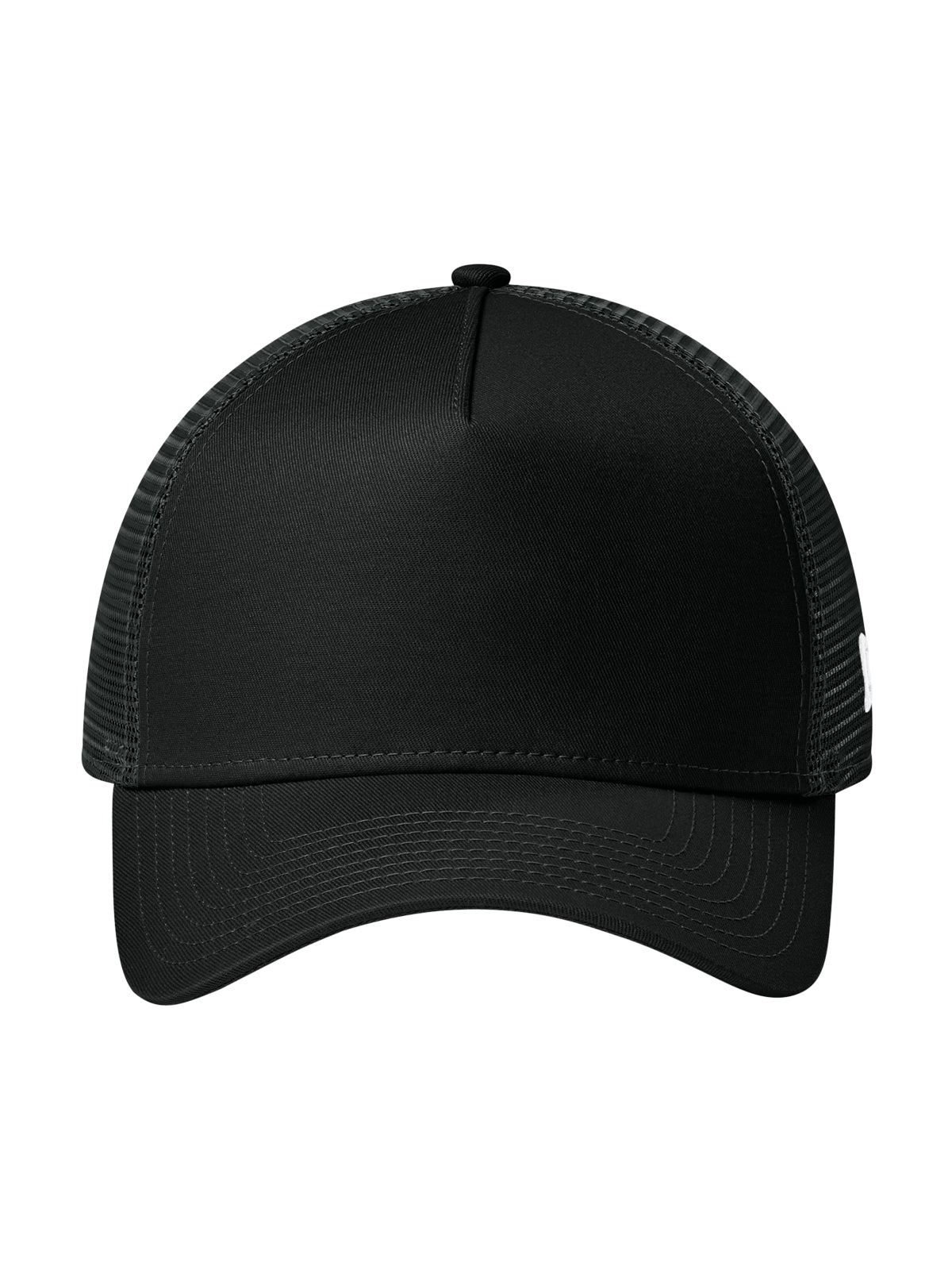 Unisex Snapback Trucker Cap - NE205 - Flag Black/Black