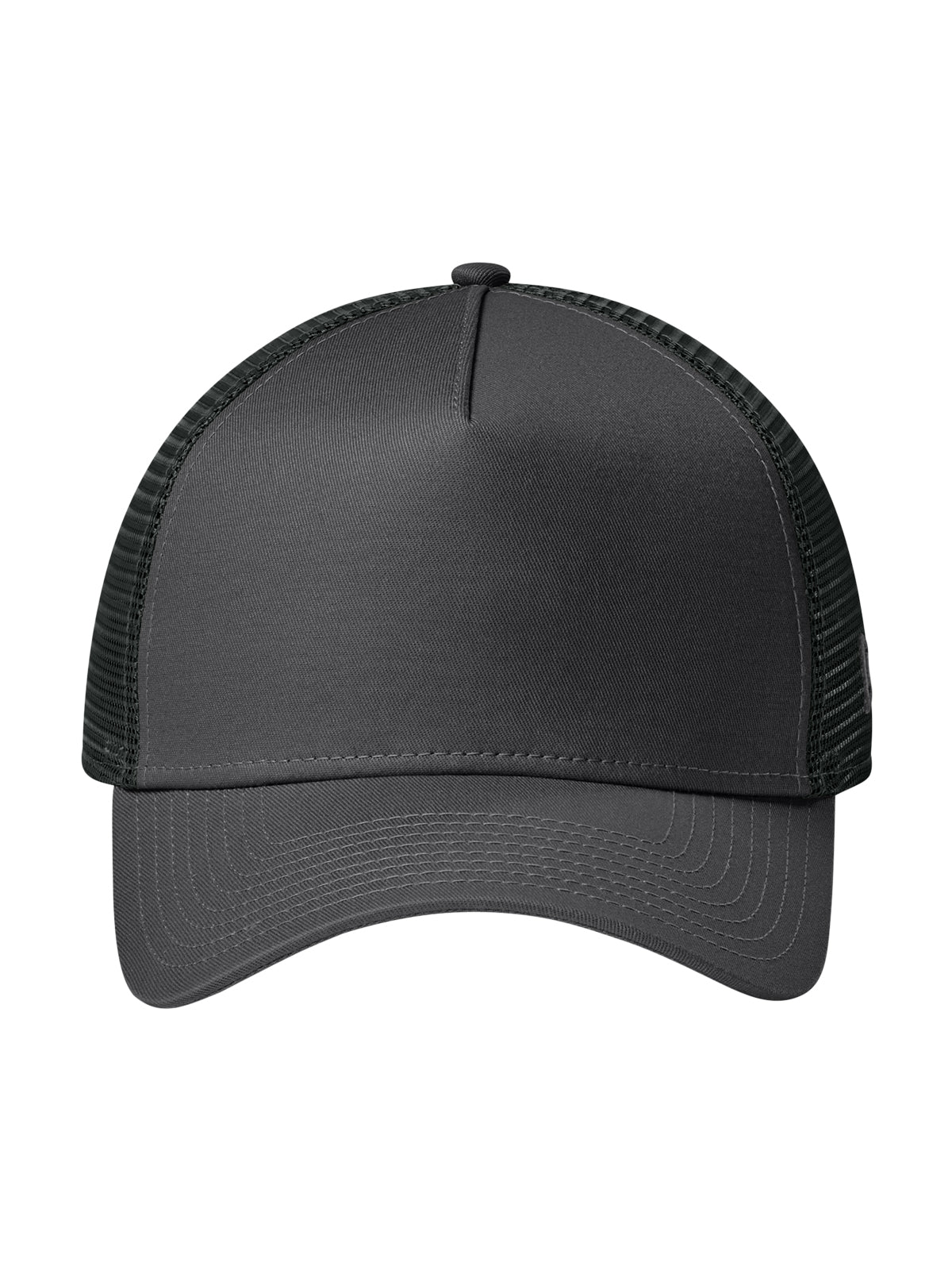 Unisex Snapback Trucker Cap - NE205 - Flag Graphite/Black