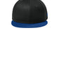Unisex Flat Bill Snapback Cap - NE400 - Flag Black/Royal