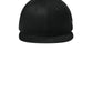 Unisex Flat Bill Snapback Cap - NE400 - Flag Black