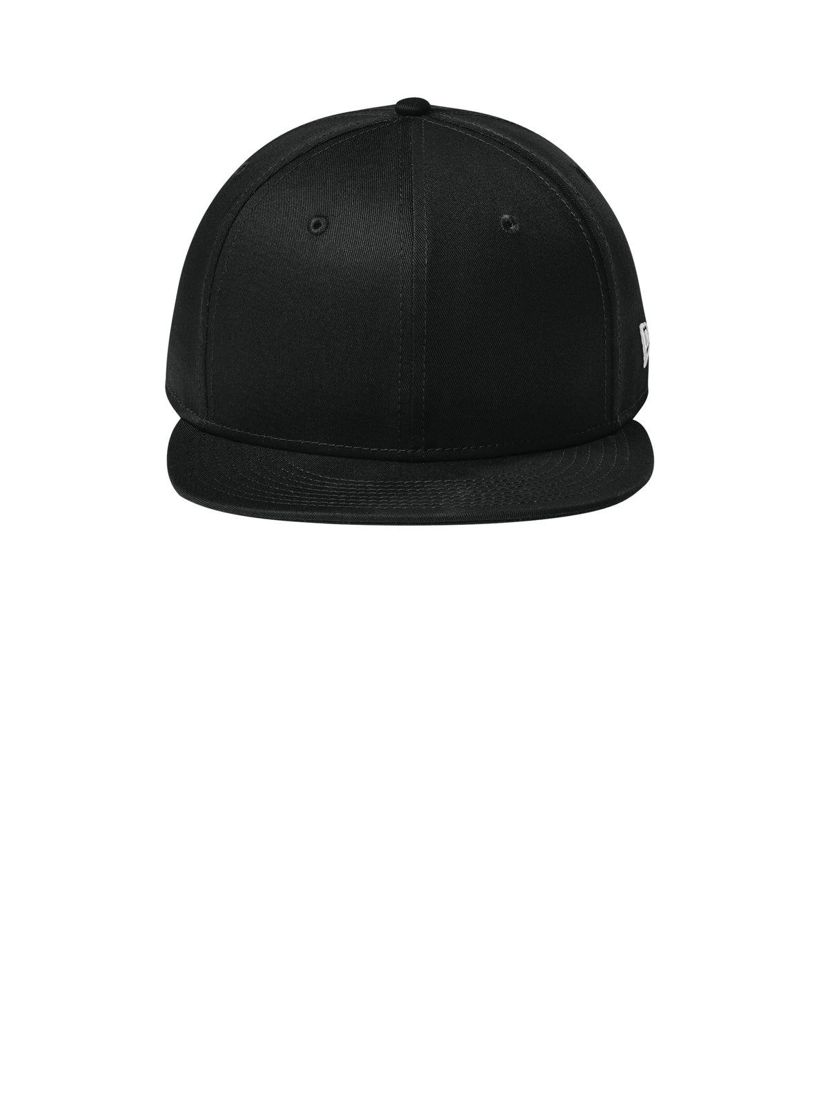 Unisex Flat Bill Snapback Cap - NE400 - Flag Black