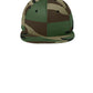 Unisex Flat Bill Snapback Cap - NE400 - Flag Camo