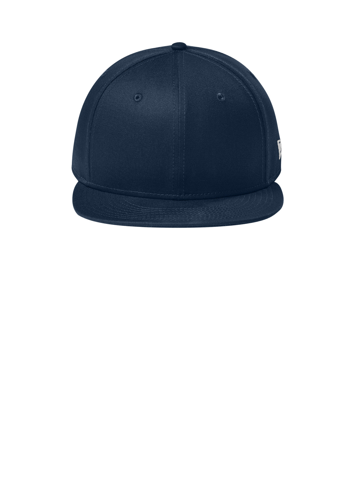 Unisex Flat Bill Snapback Cap - NE400 - Flag Dark Navy
