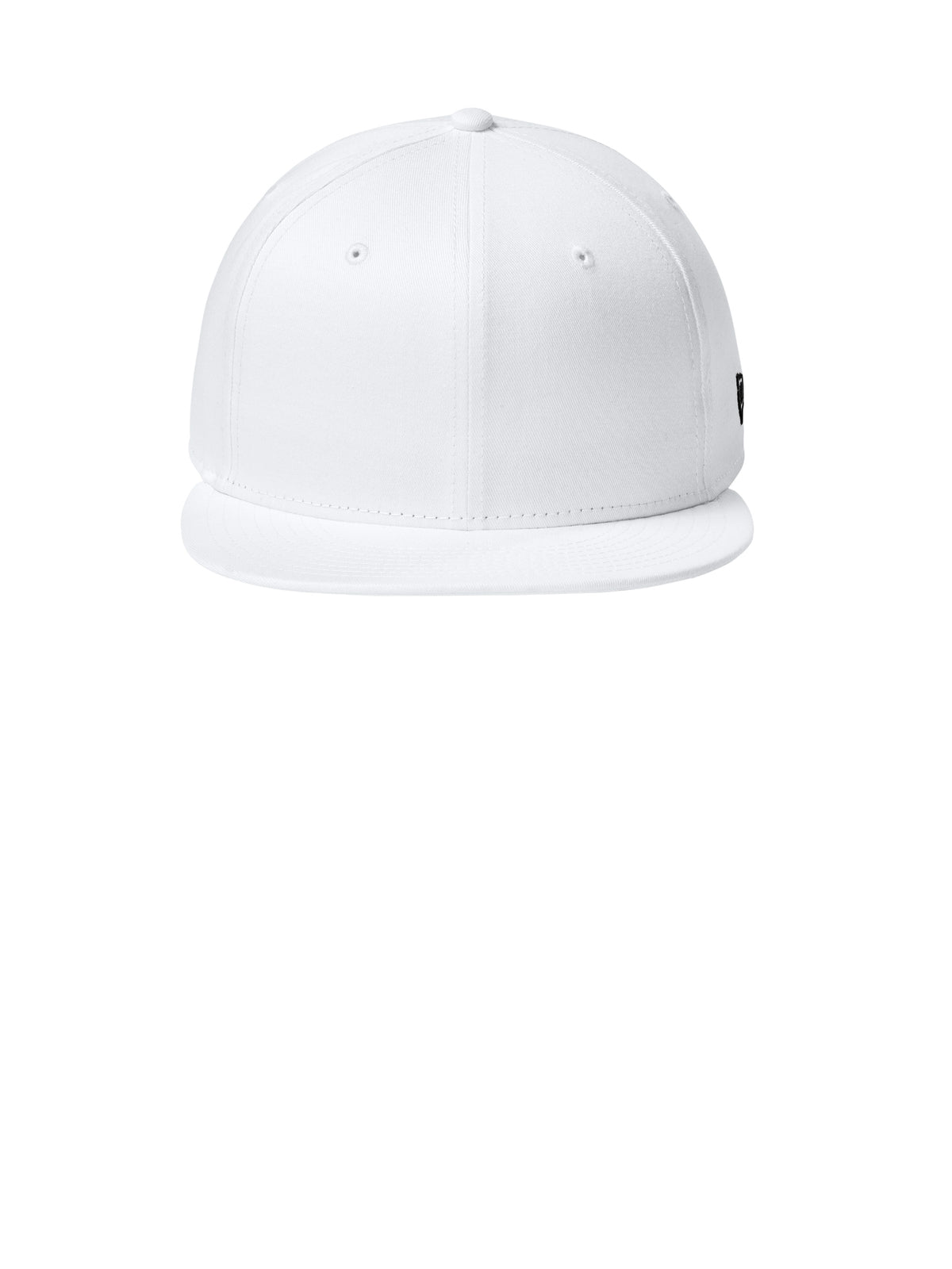 Unisex Flat Bill Snapback Cap - NE400 - Flag White