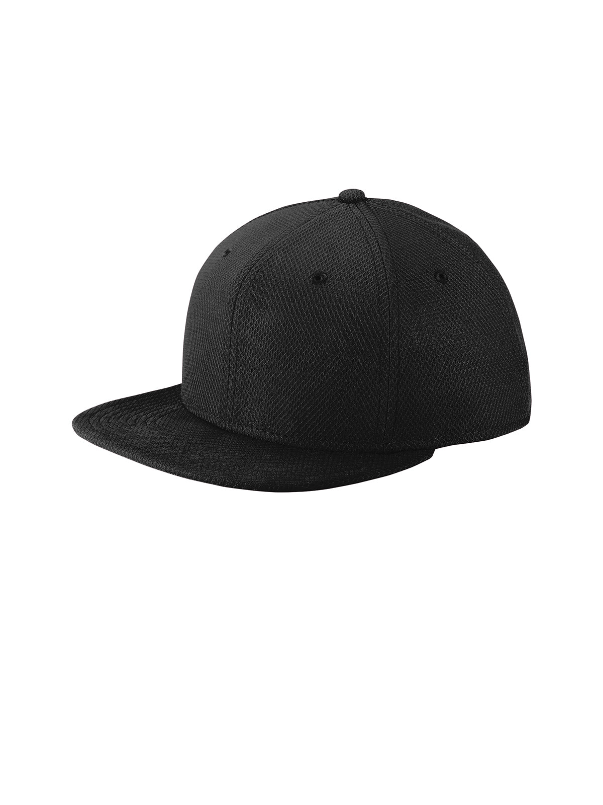 Unisex Snapback Cap - NE404 - Black