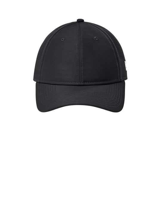 Unisex Perforated Performance Cap - NE406 - Flag Black
