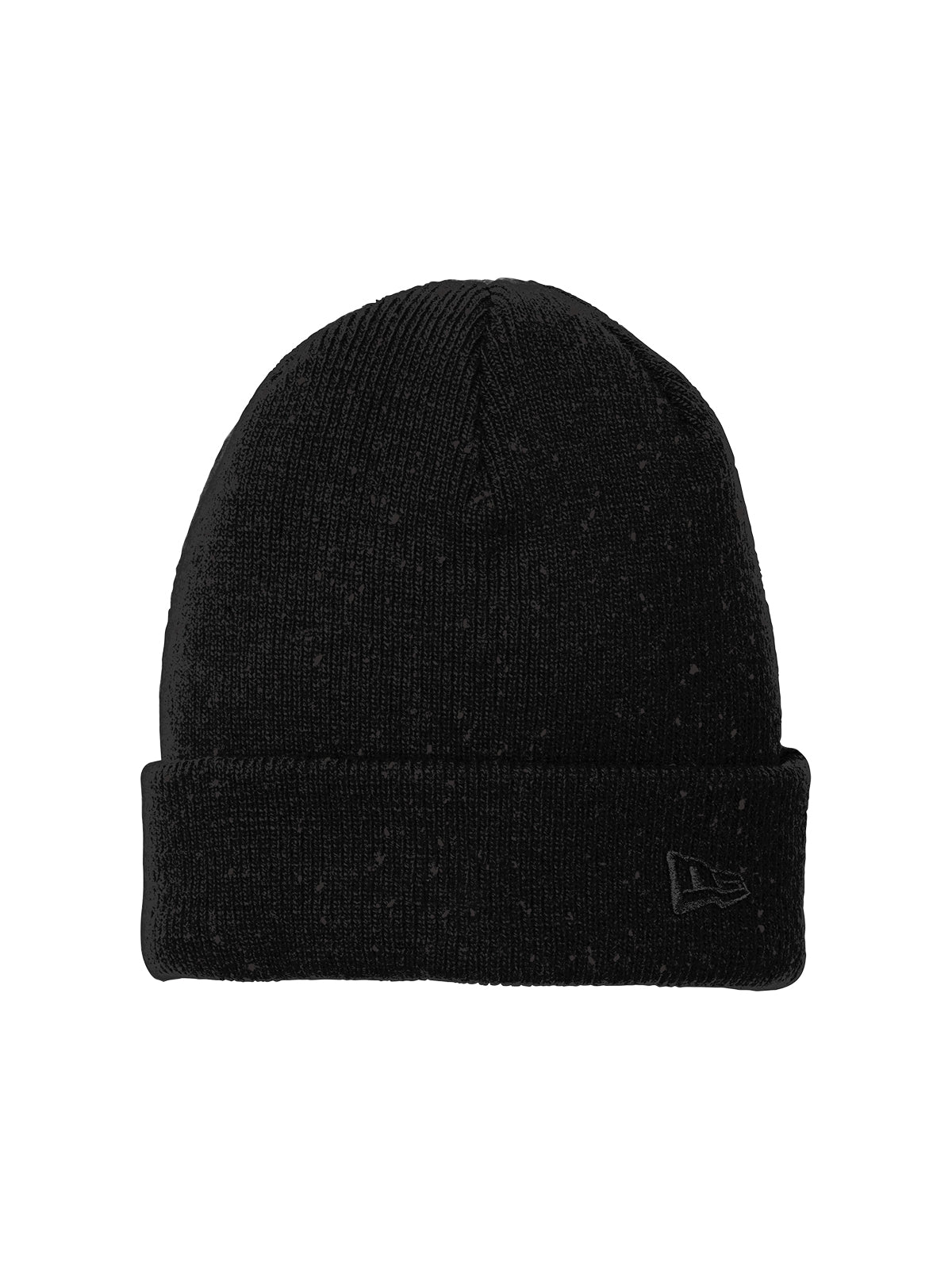 Unisex Speckled Beanie  - NE905 - Black/Graphite
