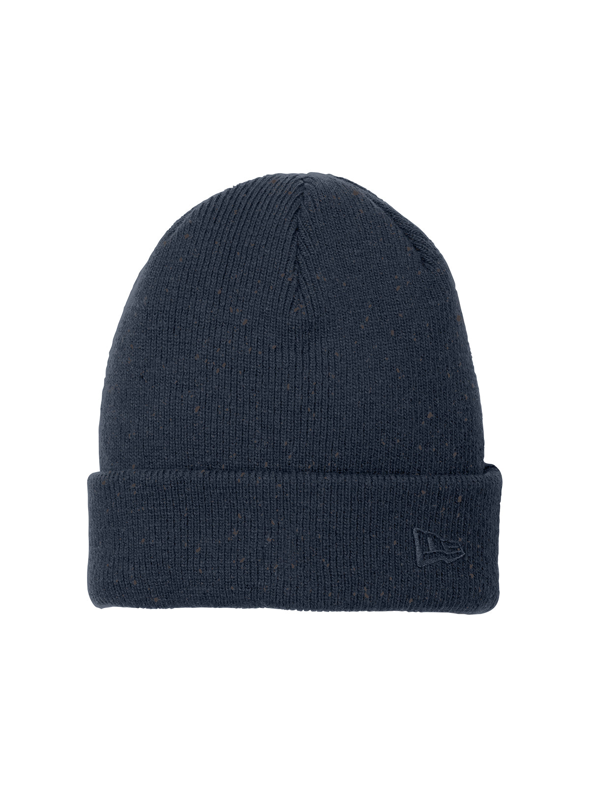 Unisex Speckled Beanie  - NE905 - Deep Navy/Graphite