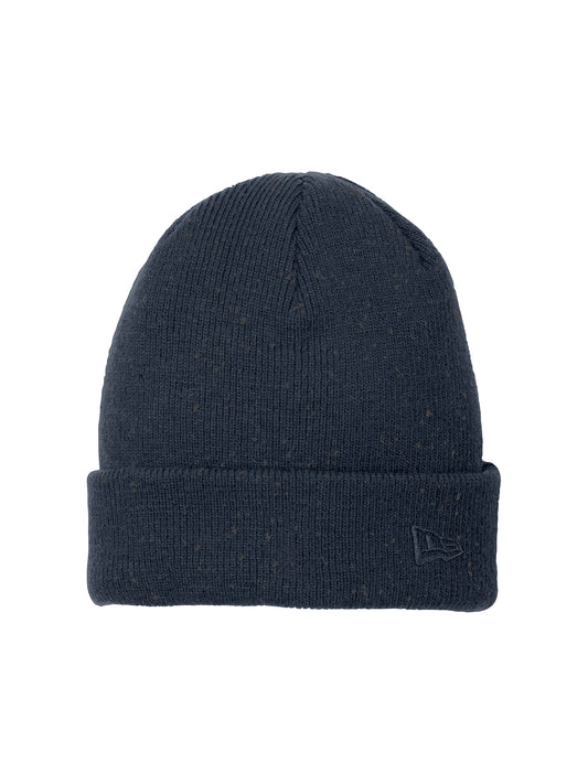 Unisex Speckled Beanie  - NE905 - Deep Navy/Graphite