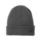 Unisex Speckled Beanie  - NE905 - Graphite/Black