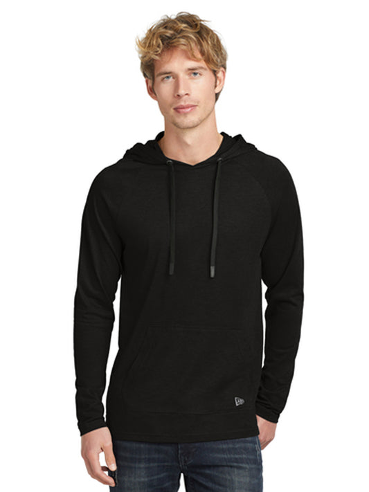 Men's Tri-Blend Hoodie - NEA137 - Black Solid