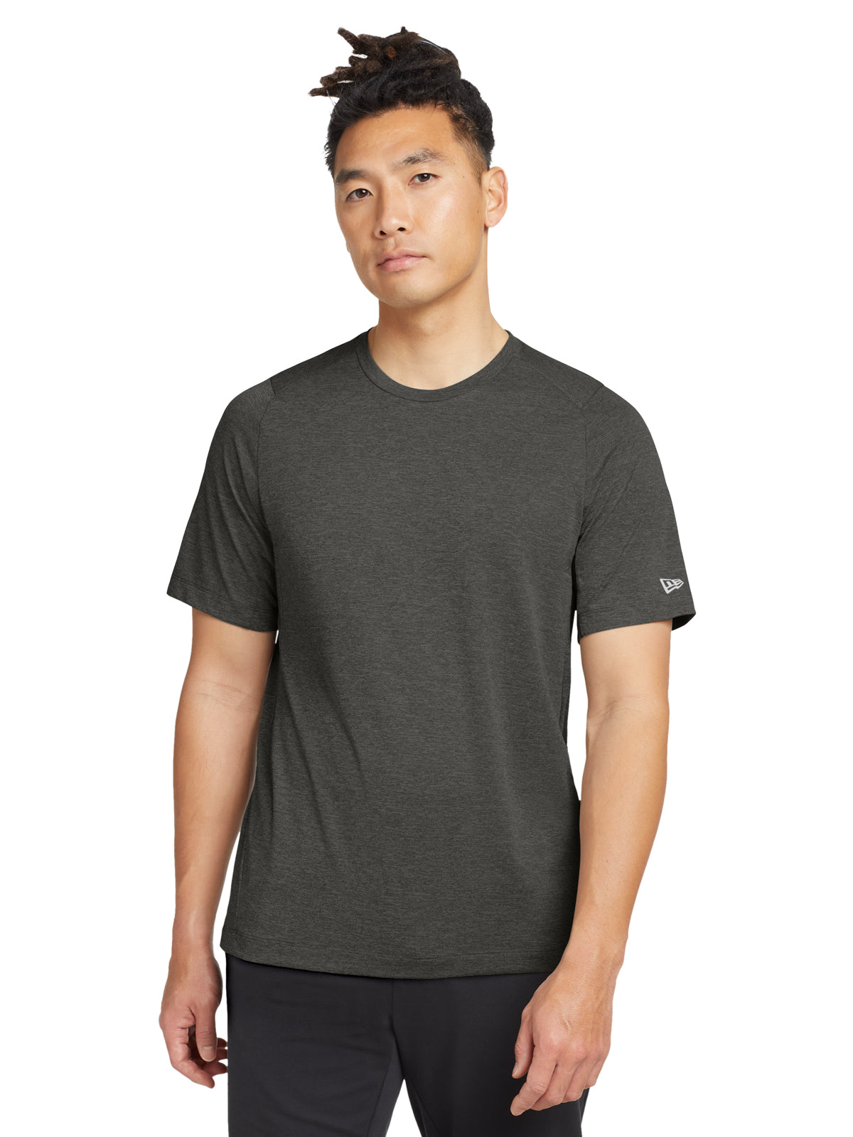 Men's Pocketless Performance Crew Tee - NEA200 - Graphite