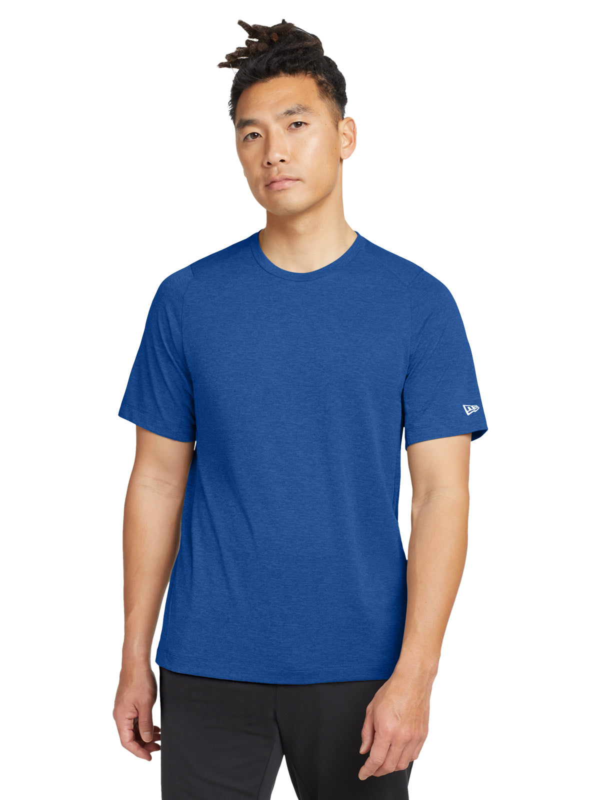 Men's Pocketless Performance Crew Tee - NEA200 - Royal