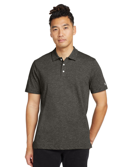 Men's Slub Twist Polo - NEA301 - Black Twist