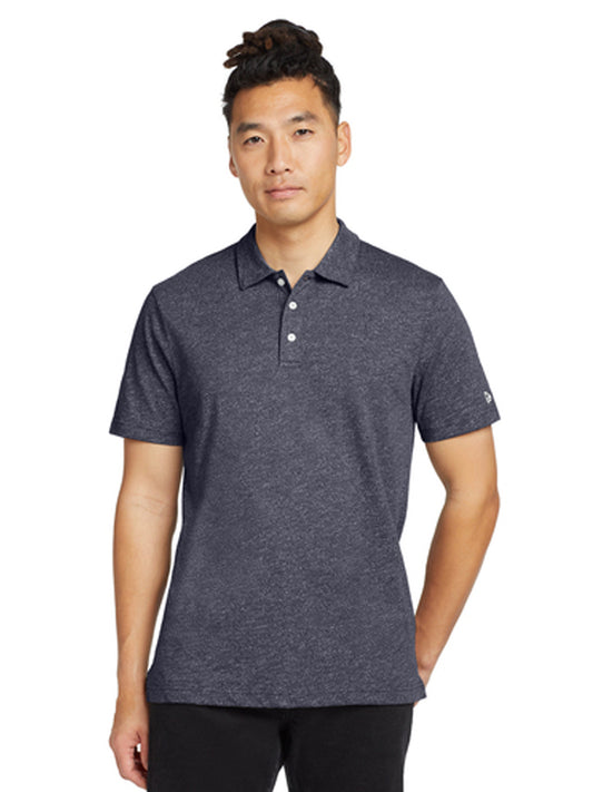 Men's Slub Twist Polo - NEA301 - True Navy Twist