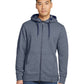 Men's French Terry Full-Zip Hoodie - NEA502 - True Navy Twist