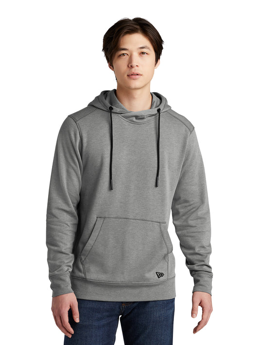 Men's Fleece Hoodie - NEA510 - Shadow Grey Heather