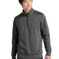 Men's Pocketless Tri-Blend 1/4-Zip Pullover - NEA512 - Black Heather