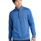 Men's Pocketless Tri-Blend 1/4-Zip Pullover - NEA512 - Royal Heather