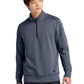 Men's Pocketless Tri-Blend 1/4-Zip Pullover - NEA512 - True Navy Heather