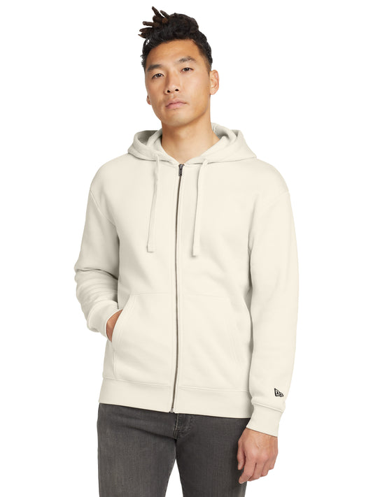 Men's Heritage Fleece Full-Zip Hoodie - NEA526 - Soft Beige