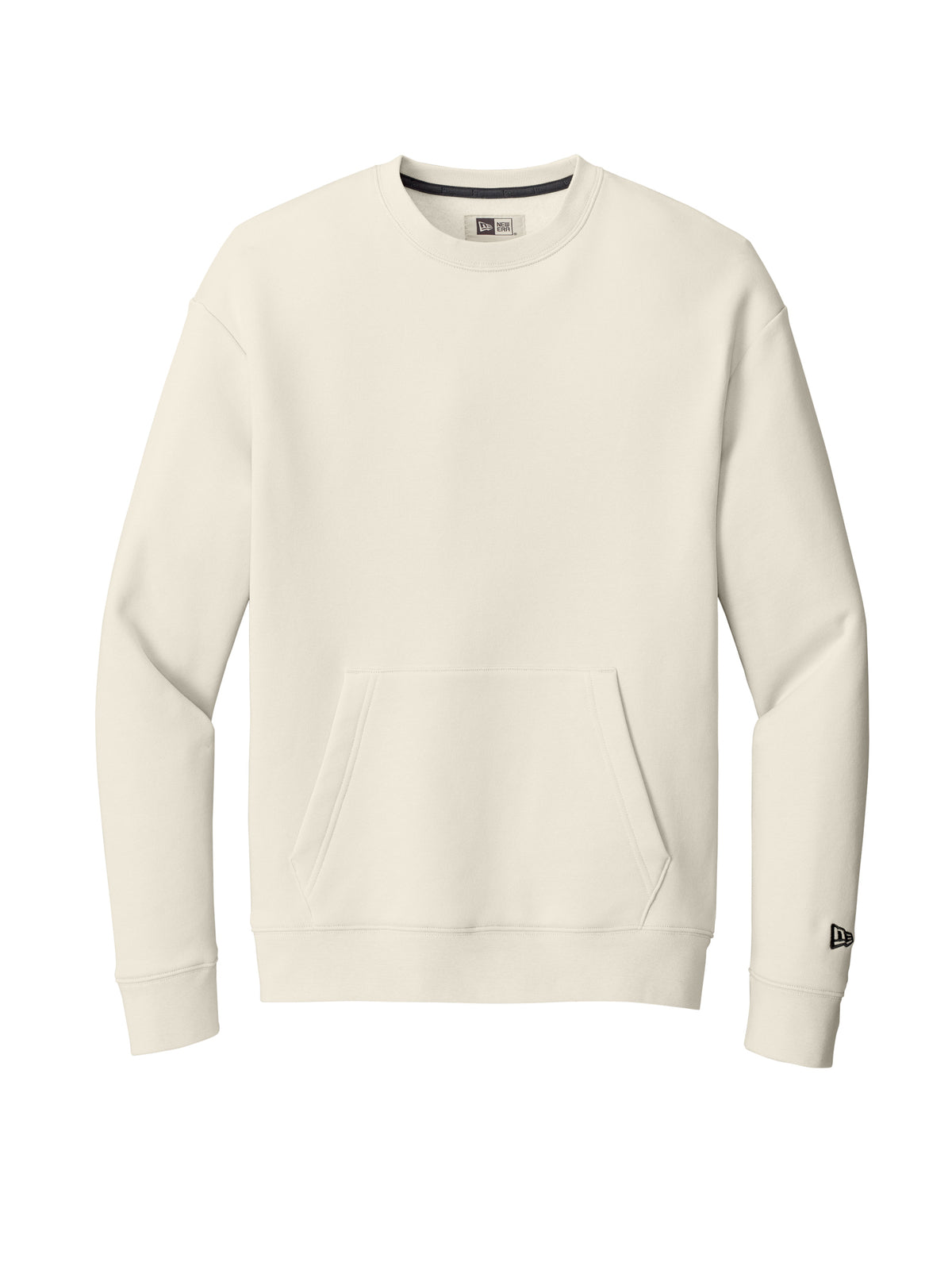 Men's Heritage Fleece Pocket Crew Sweatshirt - NEA527 - Soft Beige