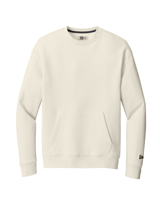 Men's Heritage Fleece Pocket Crew Sweatshirt - NEA527 - Soft Beige