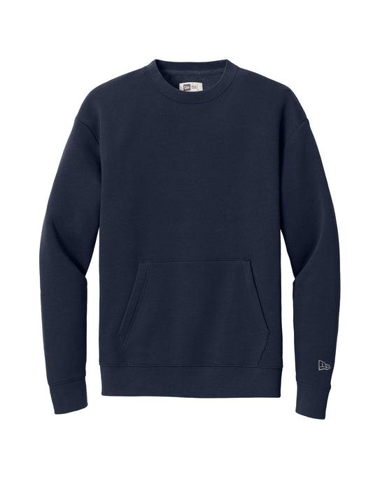 Men's Heritage Fleece Pocket Crew Sweatshirt - NEA527 - True Navy