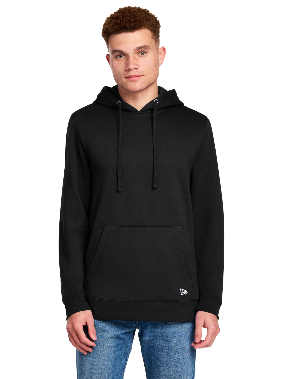 Men's Comeback Fleece Pullover Hoodie - NEA550 - Black