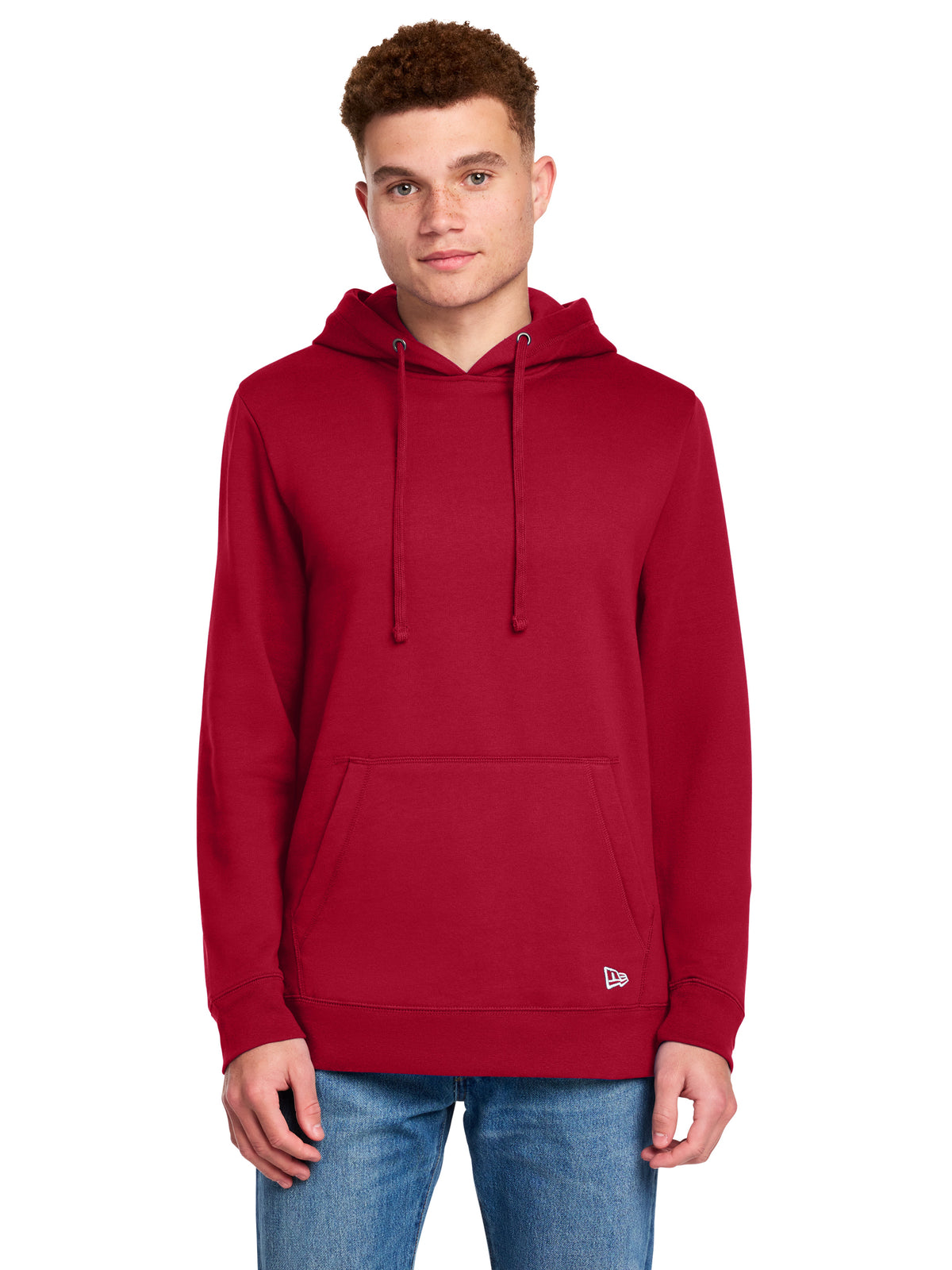 Men's Comeback Fleece Pullover Hoodie - NEA550 - Crimson
