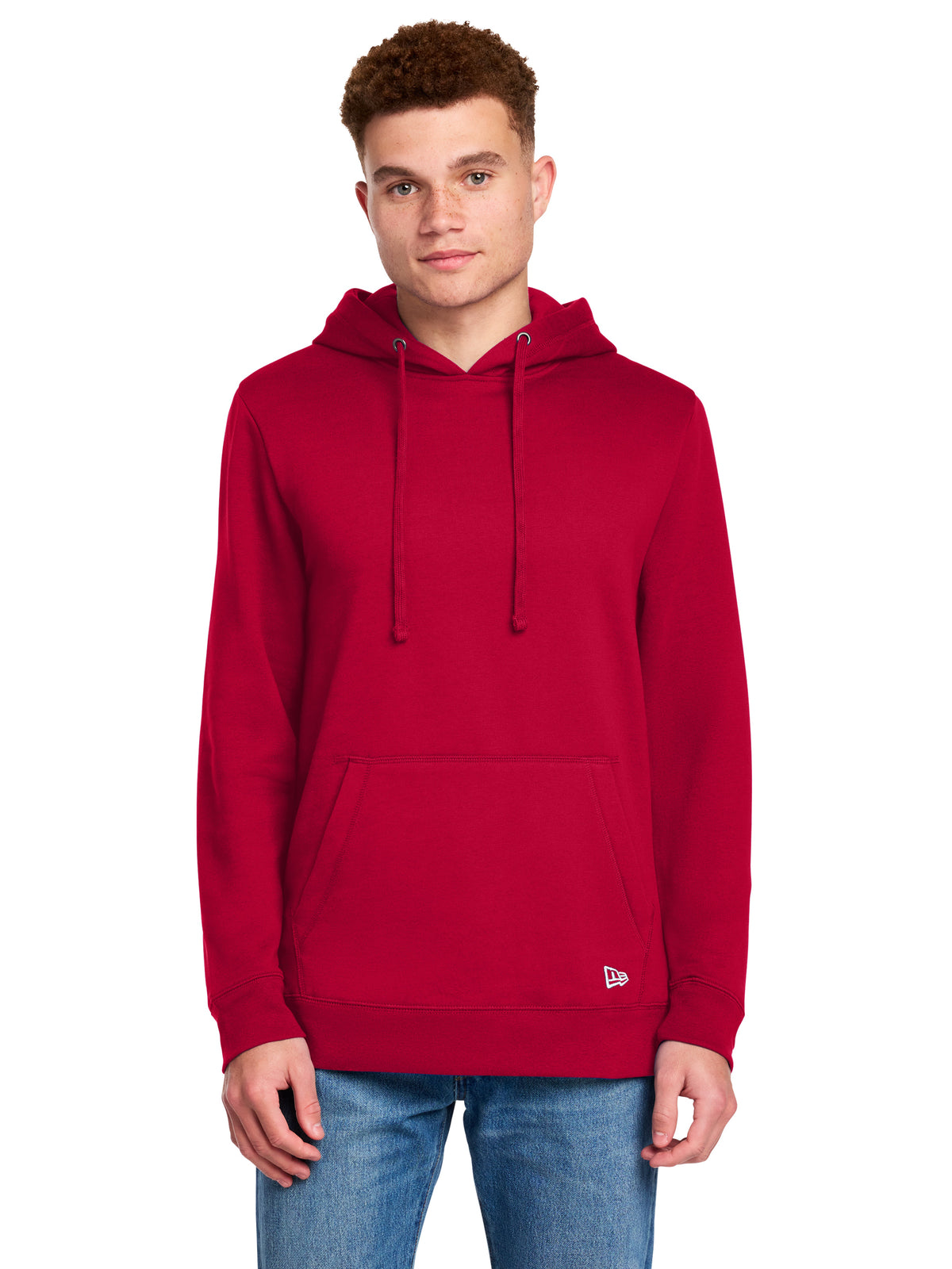 Men's Comeback Fleece Pullover Hoodie - NEA550 - Scarlet