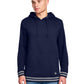 Men's Comeback Fleece Pullover Hoodie - NEA550 - True Navy/Athletic Heather