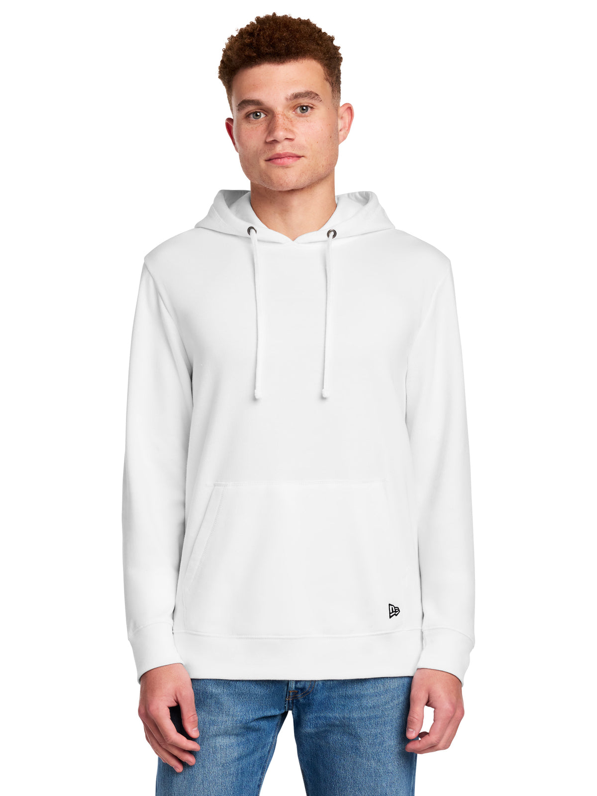 Men's Comeback Fleece Pullover Hoodie - NEA550 - White
