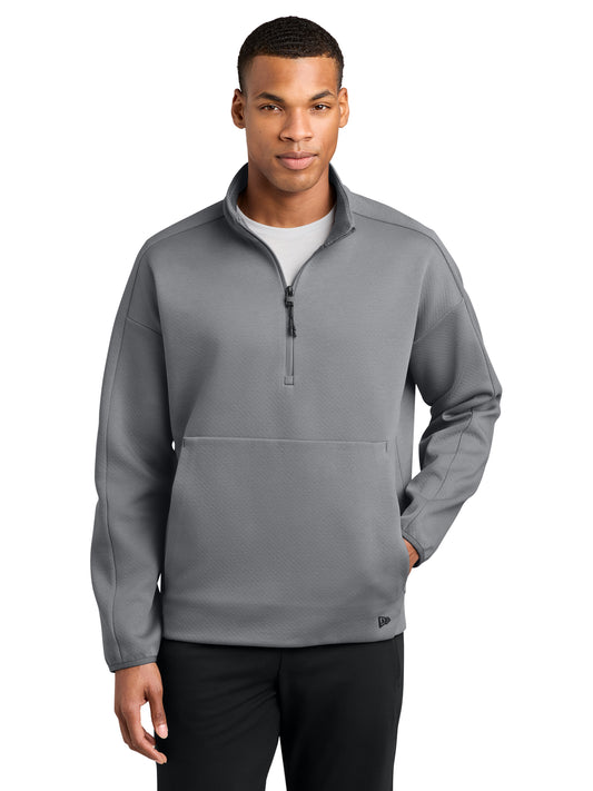 Men's Double Back 1/4-Zip Sweatshirt - NEA567 - Shadow Grey