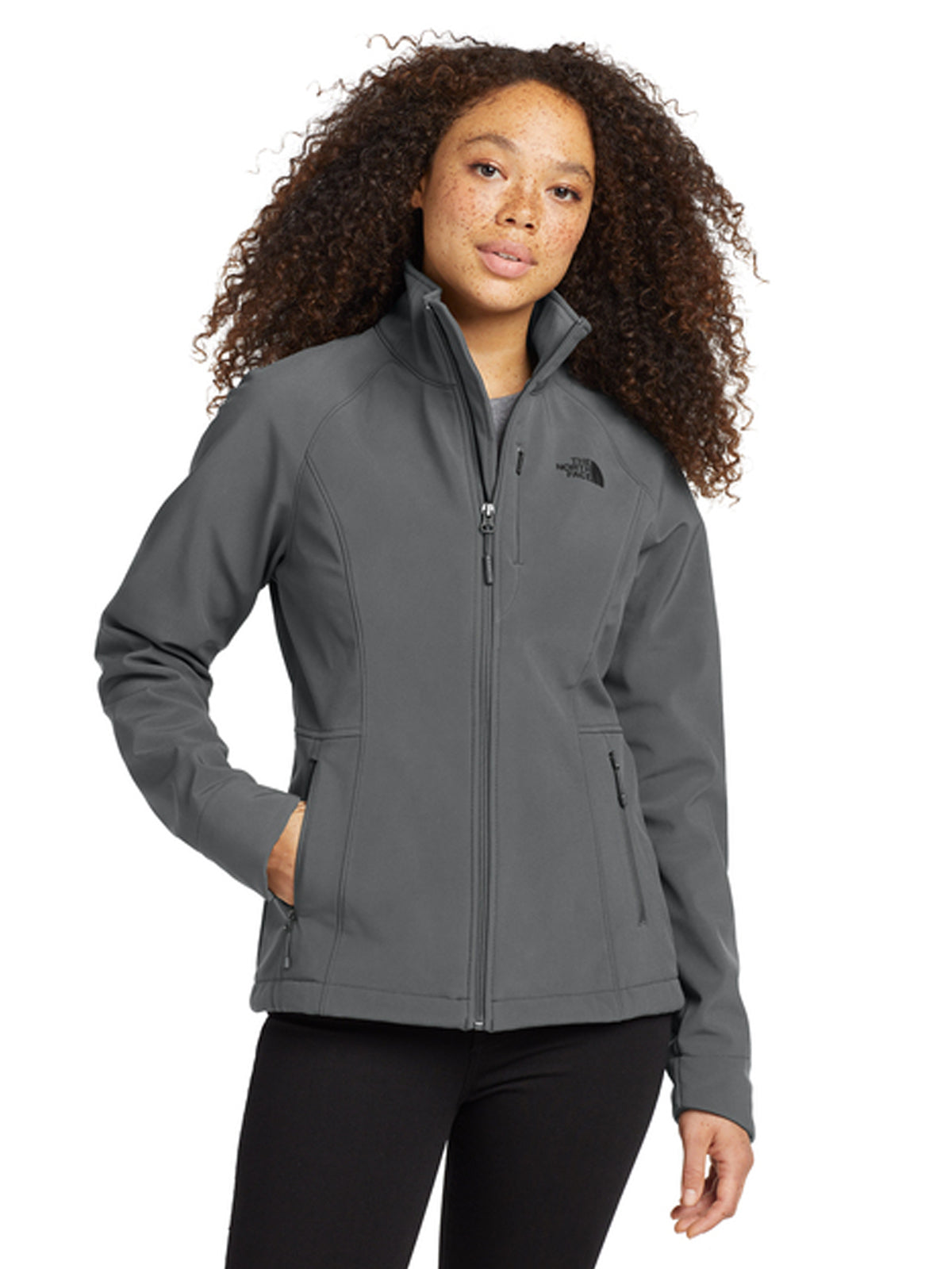 Women's Three-Pocket Apex Barrier Soft Shell Jacket - NF0A3LGU - Asphalt Grey