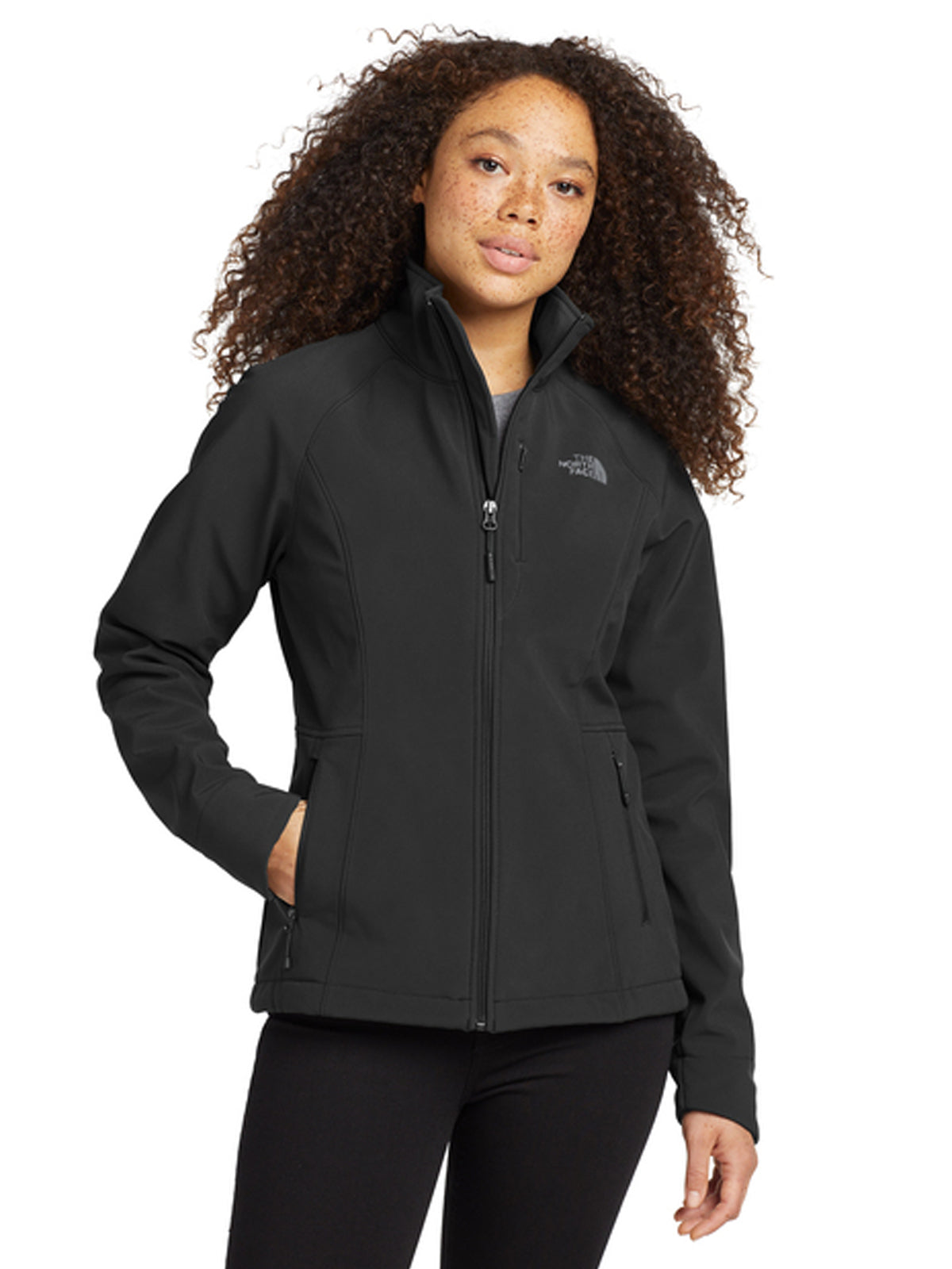 Women's Three-Pocket Apex Barrier Soft Shell Jacket - NF0A3LGU - TNF Black
