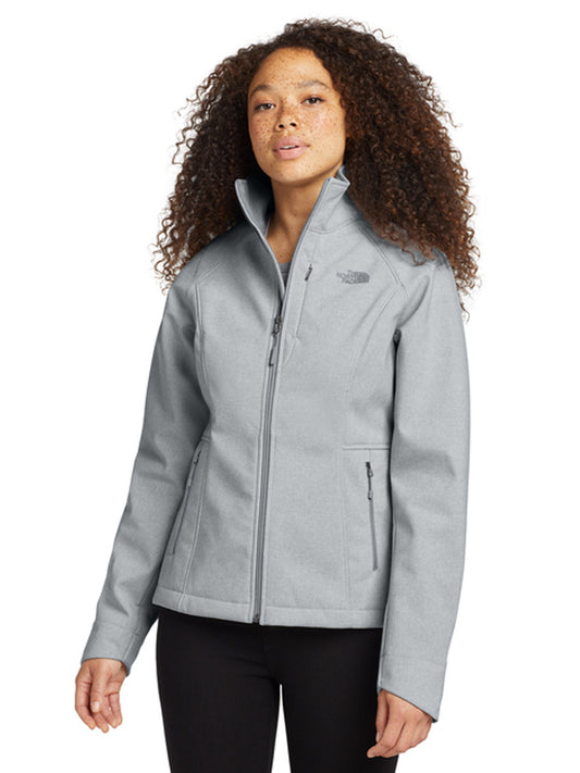 Women's Three-Pocket Apex Barrier Soft Shell Jacket - NF0A3LGU - TNF Light Grey Heather
