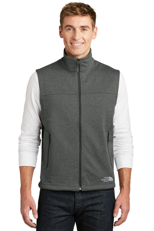 Men's Soft Shell Vest - NF0A3LGZ - TNF Dark Grey Heather