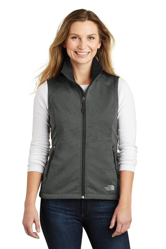 Women's Soft Shell Vest - NF0A3LH1 - TNF Dark Grey Heather