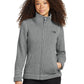 Women's Two-Pocket Sweater Fleece Jacket - NF0A3LH8 - TNF Medium Grey Heather