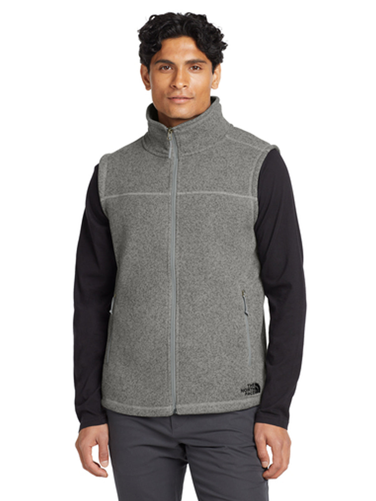Unisex Fleece Vest - NF0A47FA - TNF Medium Grey Heather