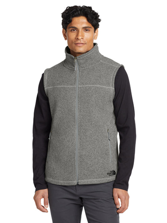 Unisex Fleece Vest - NF0A47FA - TNF Medium Grey Heather