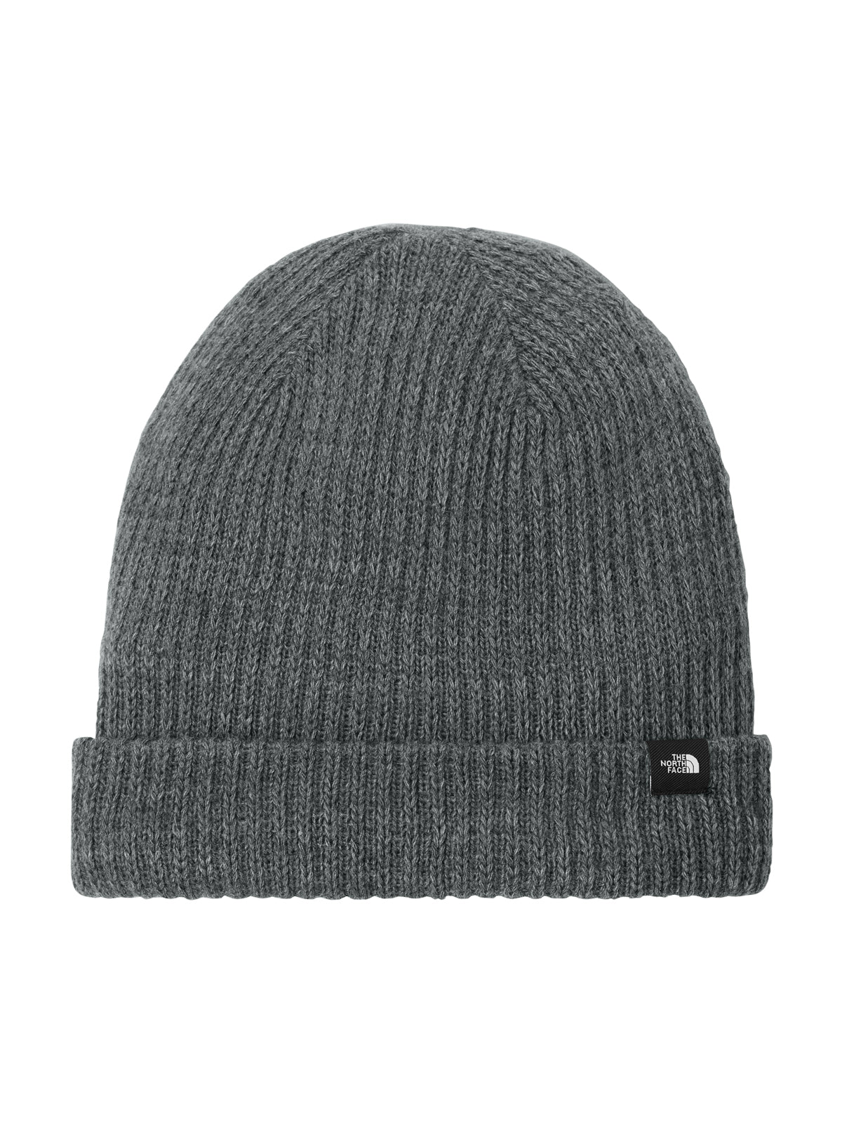 Unisex Circular Rib Beanie - NF0A7RGH - TNF Medium Grey Heather