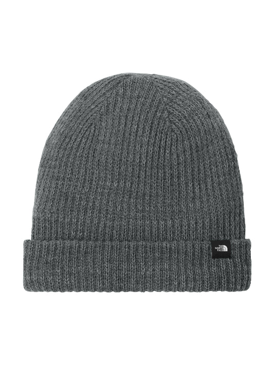 Unisex Circular Rib Beanie - NF0A7RGH - TNF Medium Grey Heather