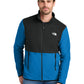 Men's 2-Pocket Glacier Full Zip Fleece Jacket - NF0A7V4J - Hero Blue/ TNF Black
