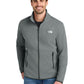 Men's 2-Pocket Glacier Full Zip Fleece Jacket - NF0A7V4J - TNF Medium Grey Heather