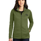 Women's Full-Zip Peached-Face Fleece Jacket - NF0A7V62 - Four Leaf Clover Heather