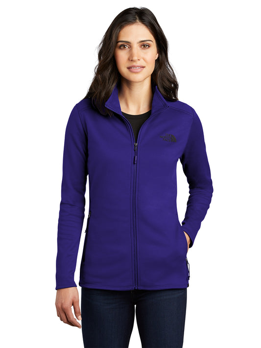 Women's Full-Zip Peached-Face Fleece Jacket - NF0A7V62 - Lapis Blue