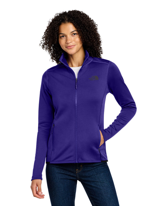 Women's Full-Zip Peached-Face Fleece Jacket - NF0A7V62 - Lapis Blue